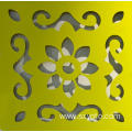 Thickness 2.5mm-4mm Different Designs Aluminum Perforated Sheet